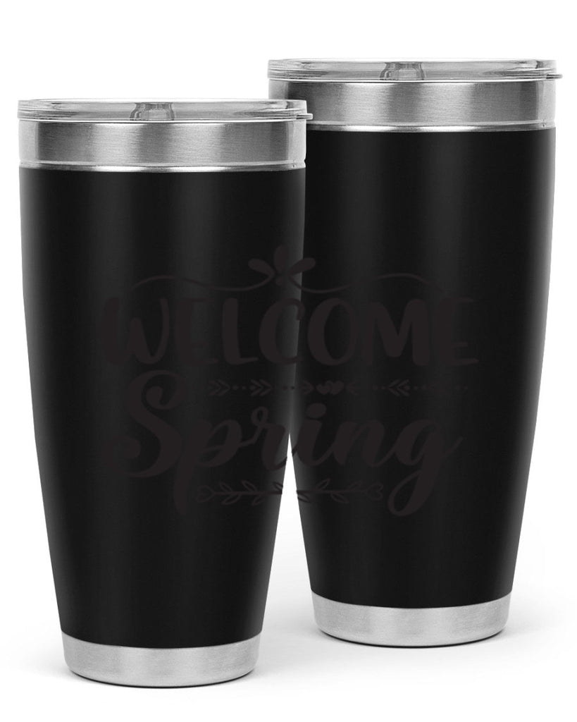Welcome spring 576#- spring- Tumbler