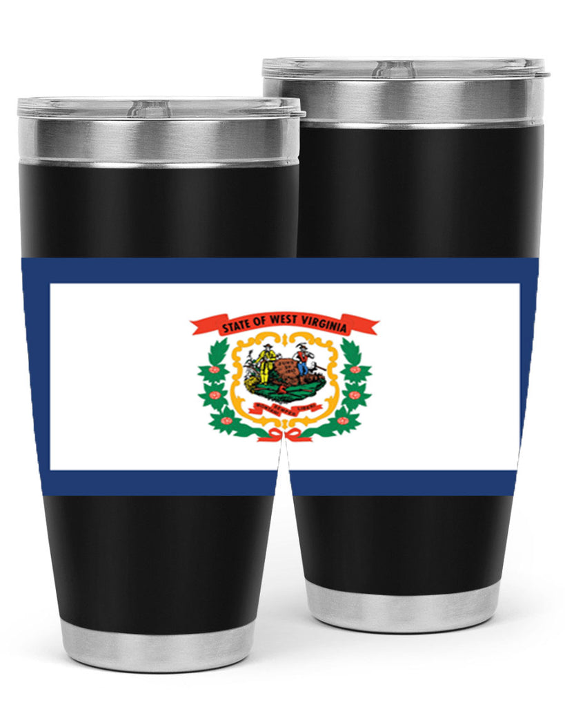 West Virginia 3#- stateflags- Tumbler