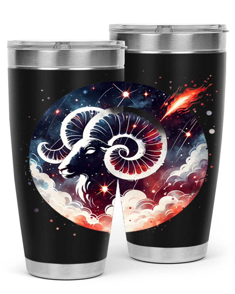 aries 140#- zodiac- Tumbler