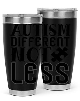 autism different not less Style 6#- autism- Tumbler