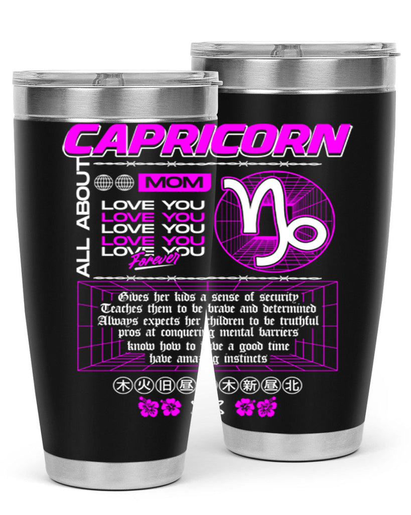 capricorn 208#- zodiac- Tumbler