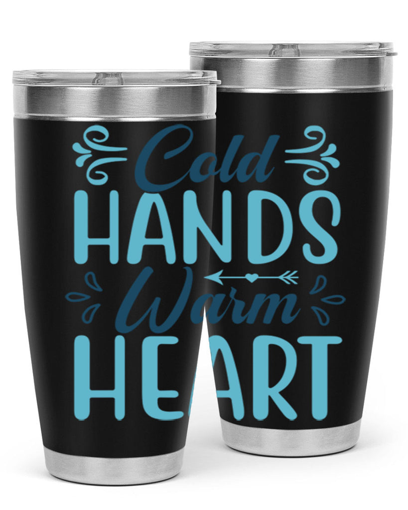 cold hands warm heart 50#- winter- Tumbler