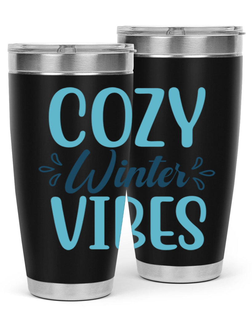 cozy winter vibes 65#- winter- Tumbler