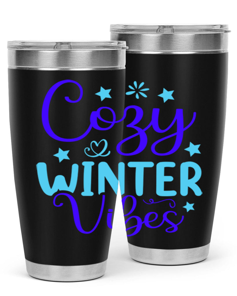 cozy winter vibes 66#- winter- Tumbler