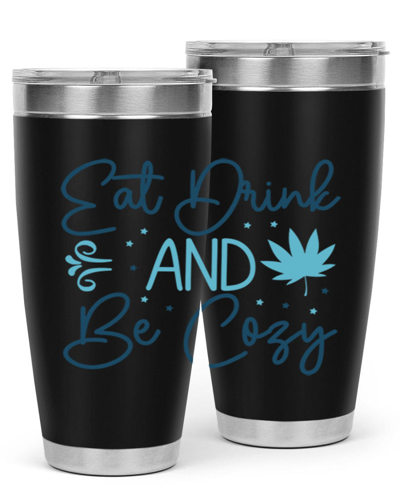 eat drink and be cozy 98#- winter- Tumbler