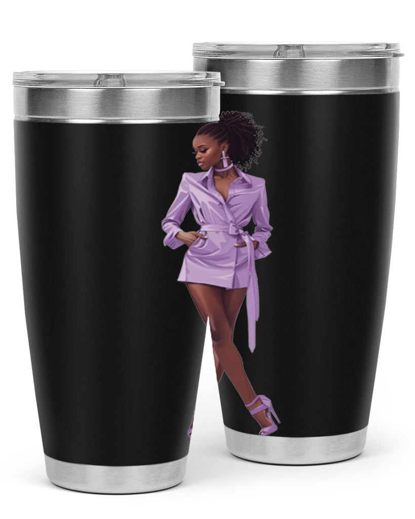 fashion girl in lavender 56#- fashion- Cotton Tank