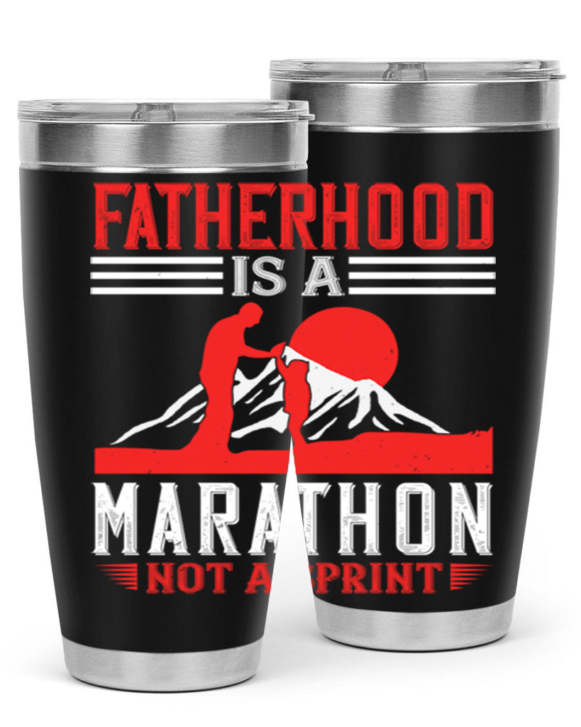 fatherhood is a marathon not a sprint 261#- fathers day- Tumbler