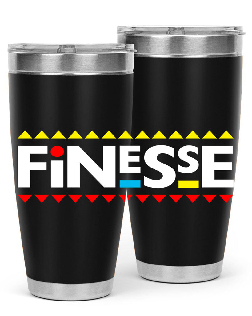 finesse 155#- black words phrases- Cotton Tank
