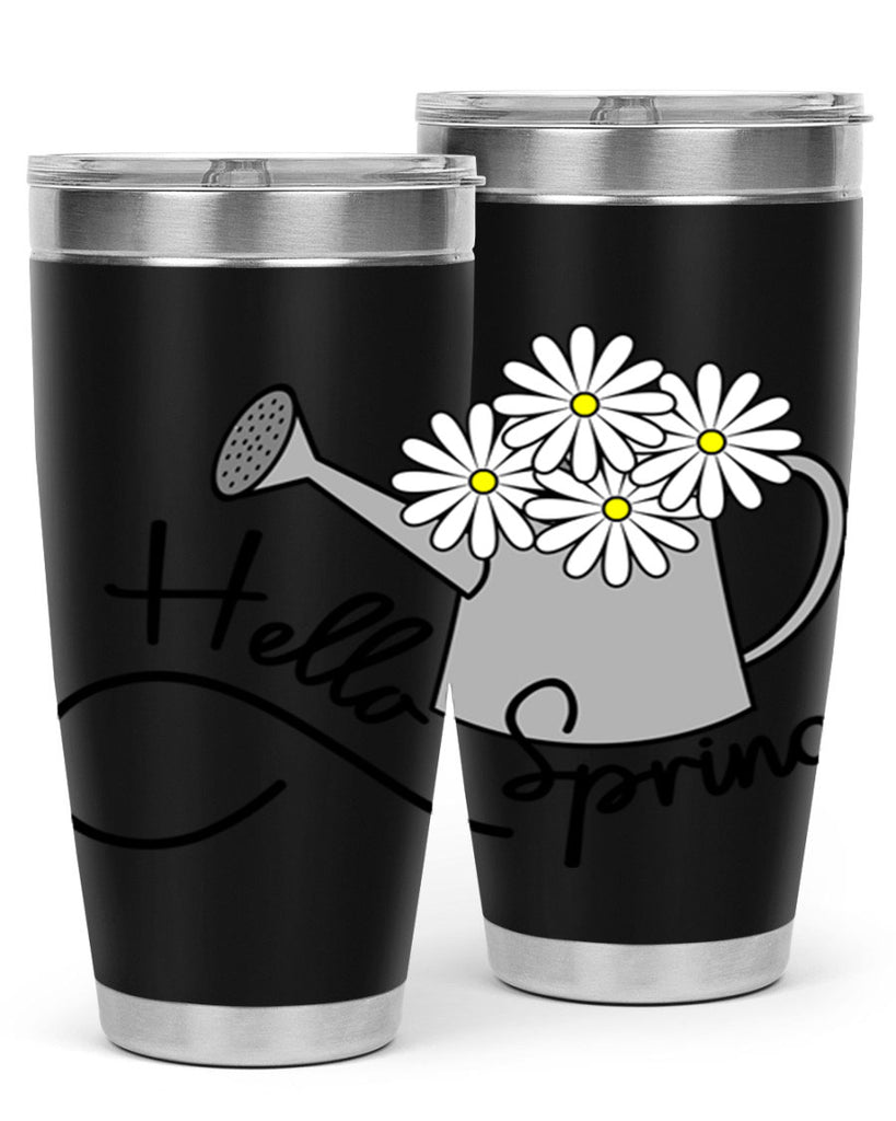 hello spring watering can208#- spring- Tumbler