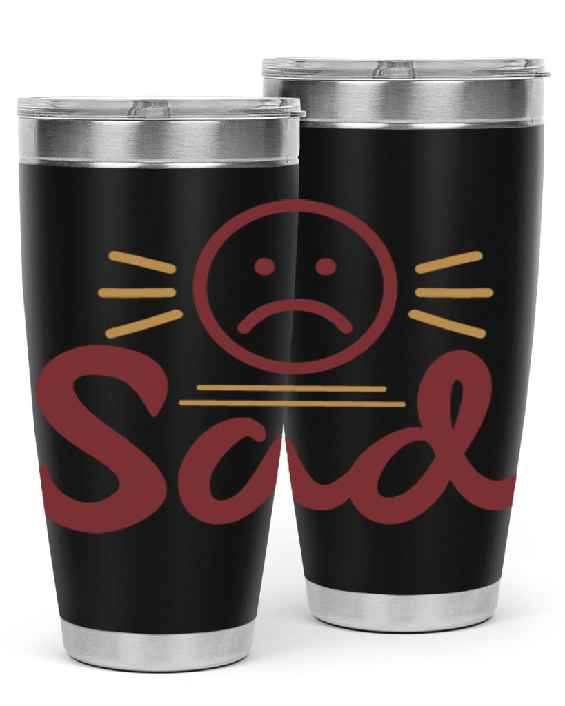 sad 5#- fathers day- Tumbler