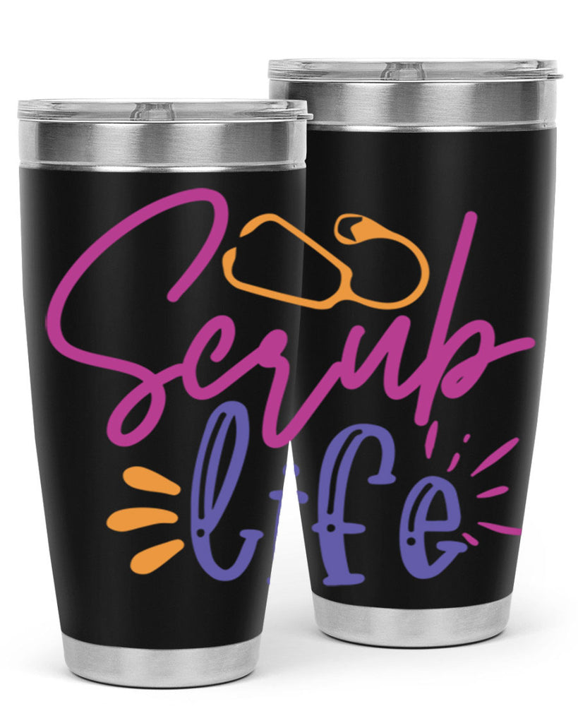 scrub life Style 351#- nurse- tumbler