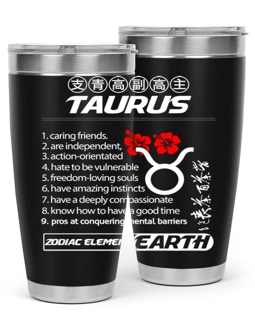 taurus 518#- zodiac- Tumbler
