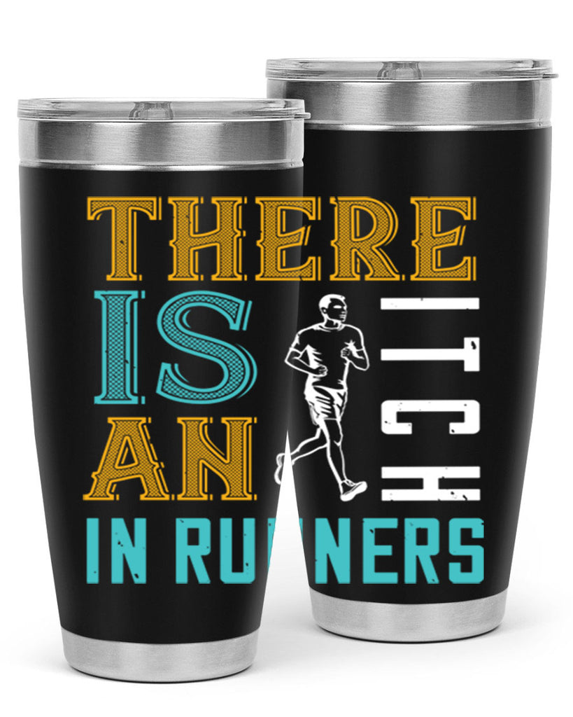 there is an itch in runners 9#- running- Tumbler