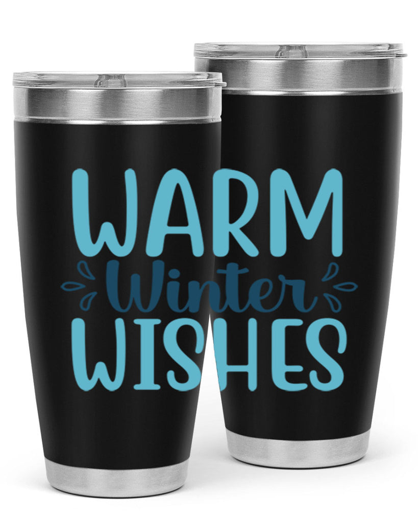 warm winter wishes 455#- winter- Tumbler