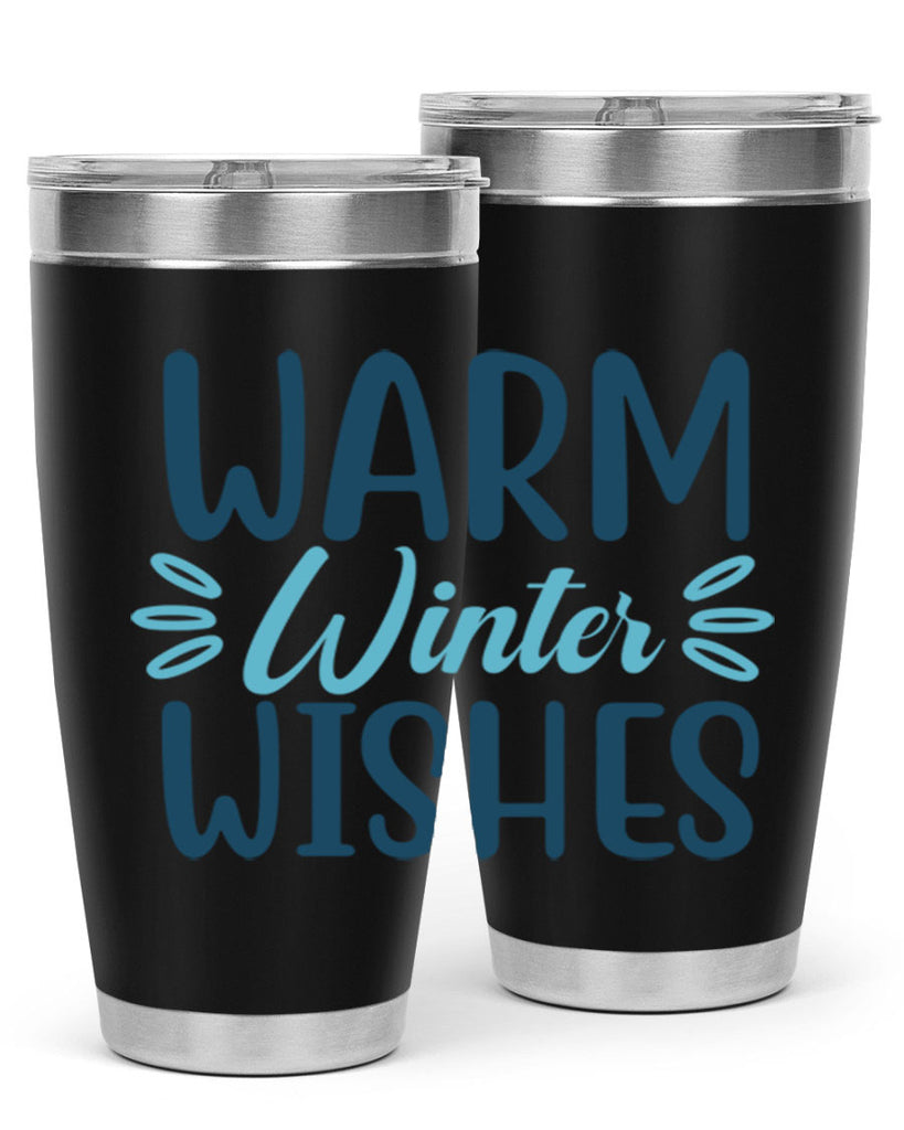 warm winter wishes 456#- winter- Tumbler