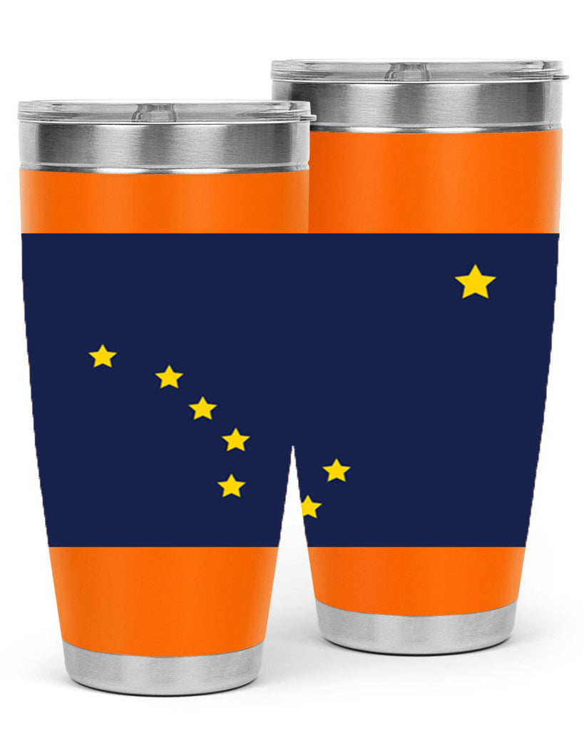 Alaska 50#- Us Flags- Tumbler
