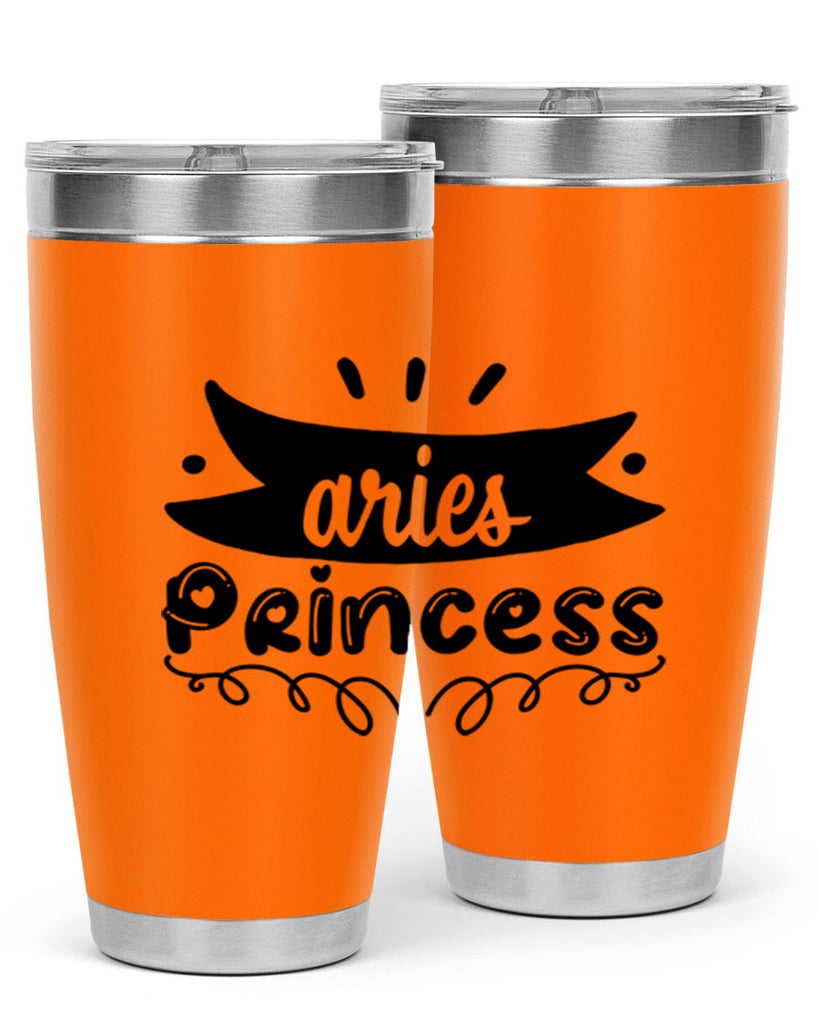 Aries princess 116#- zodiac- Tumbler