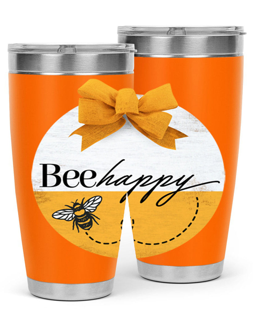 Bee Happy Mockup27#- spring- Tumbler