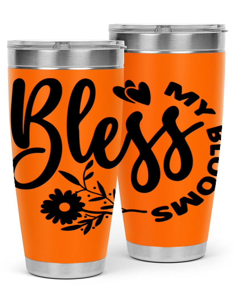 Bless My Blooms47#- spring- Tumbler