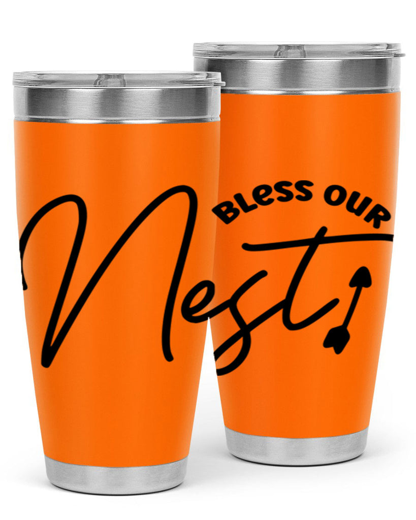 Bless Our Nest55#- spring- Tumbler