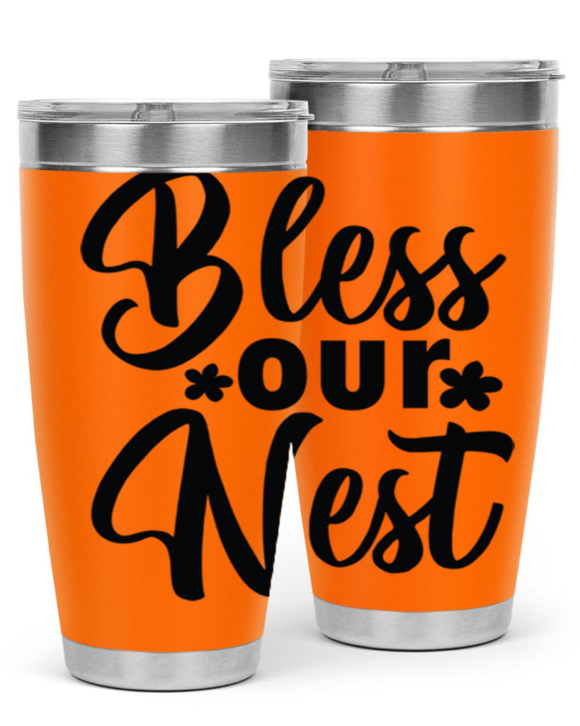 Bless our nest  design 70#- spring- Tumbler
