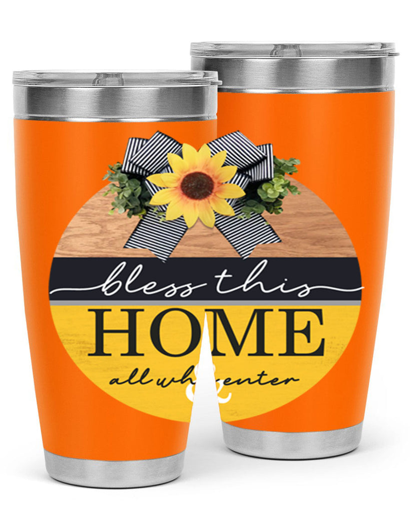 Bless this Home and all Mockup56#- spring- Tumbler
