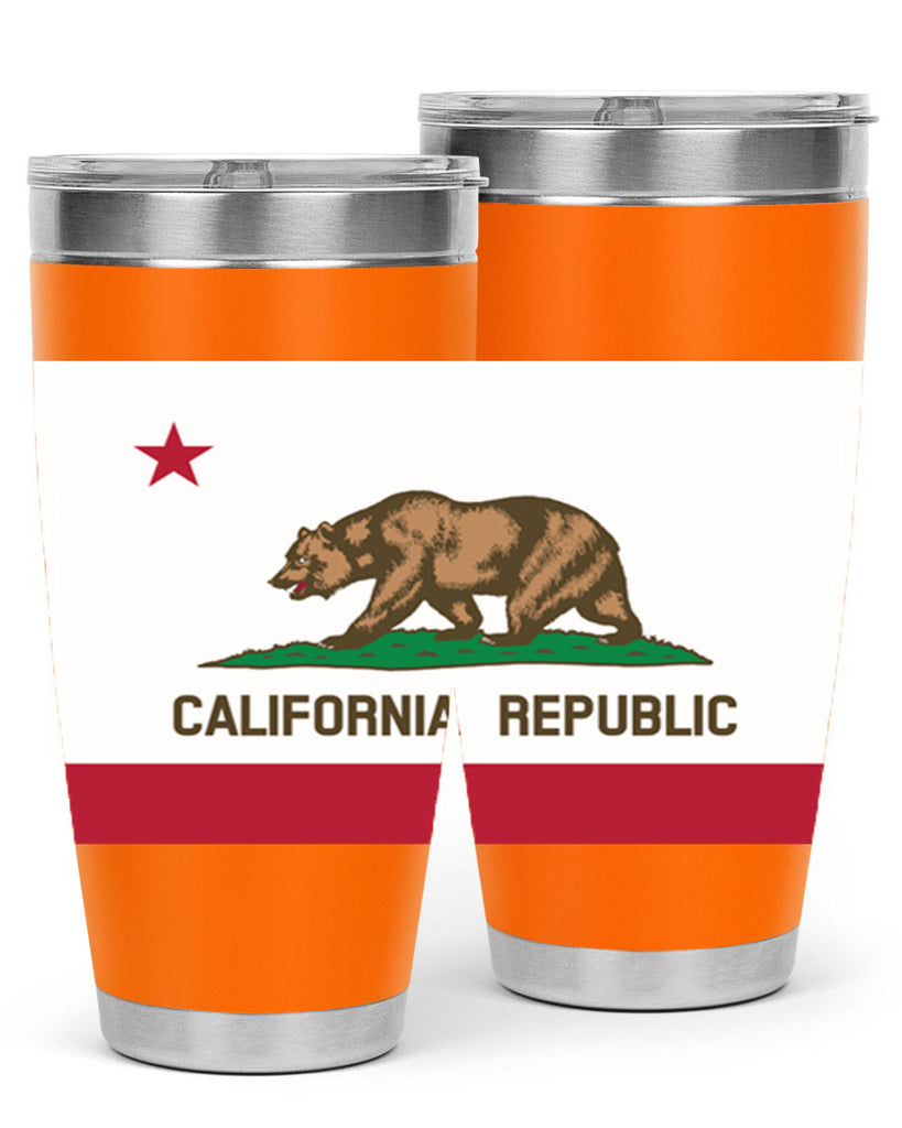 California 47#- Us Flags- Tumbler