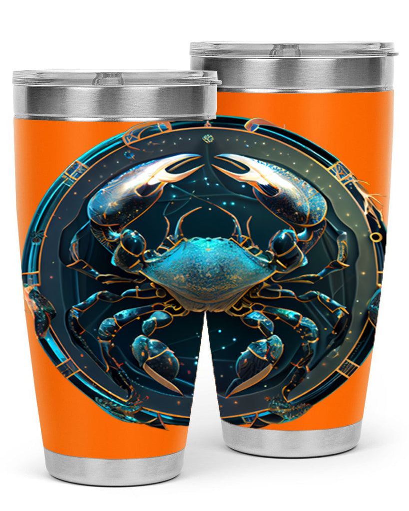 Cancer 147#- zodiac- Tumbler