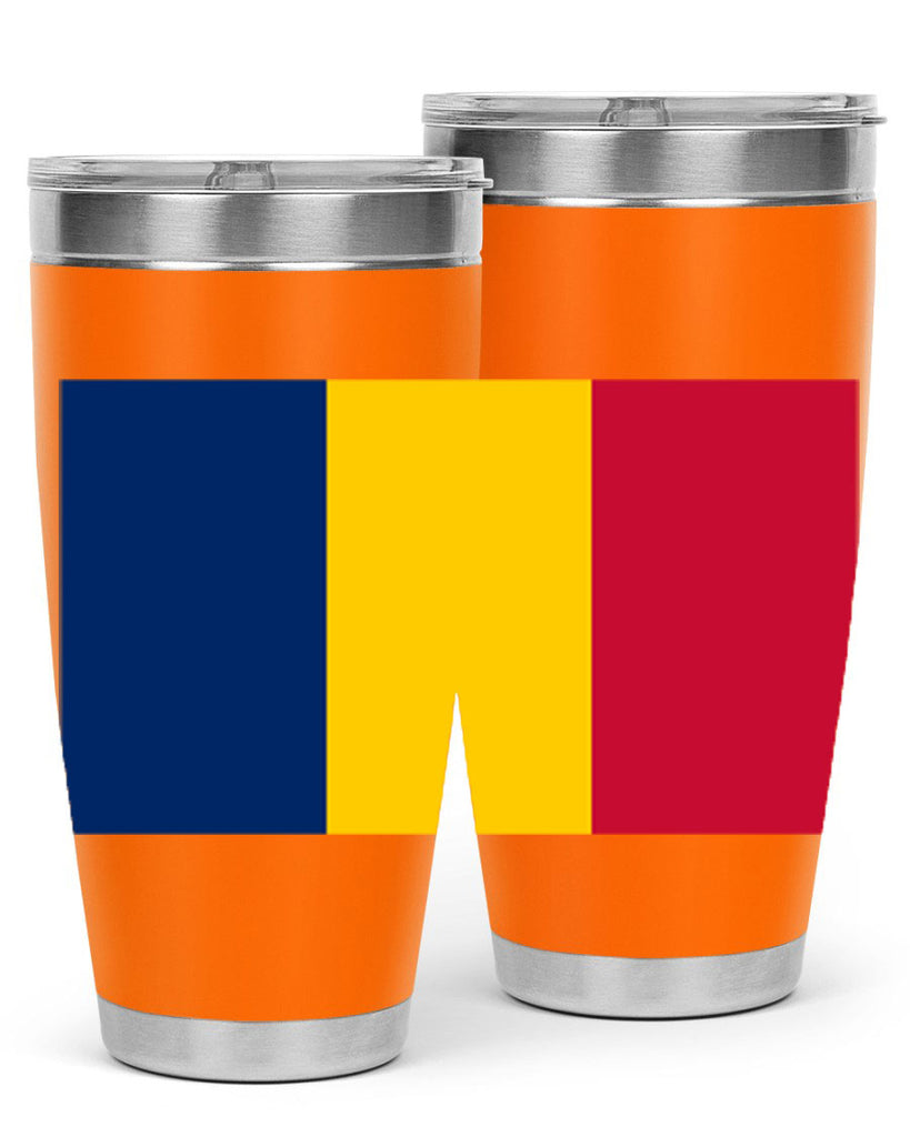 Chad 164#- world flags- Tumbler