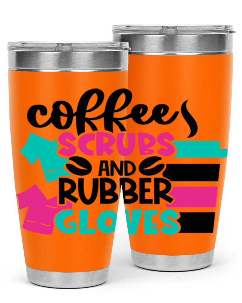 Coffee Scrubs And Rubber Gloves Style Style 209#- nurse- tumbler