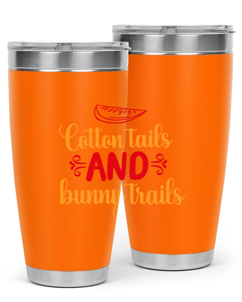 Cotton tails and bunny trails 111#- spring- Tumbler