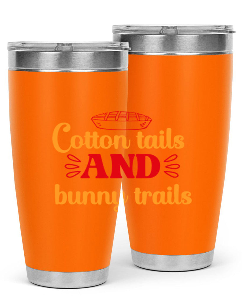 Cotton tails and bunny trails 112#- spring- Tumbler