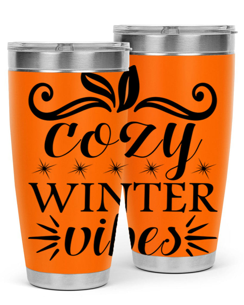 Cozy Winter Vibes 78#- winter- Tumbler