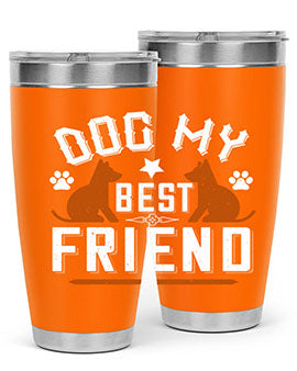 Dog My Best Friend Style 219#- dog- Tumbler