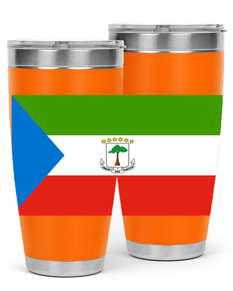 Equatorial Guinea 144#- world flags- Tumbler