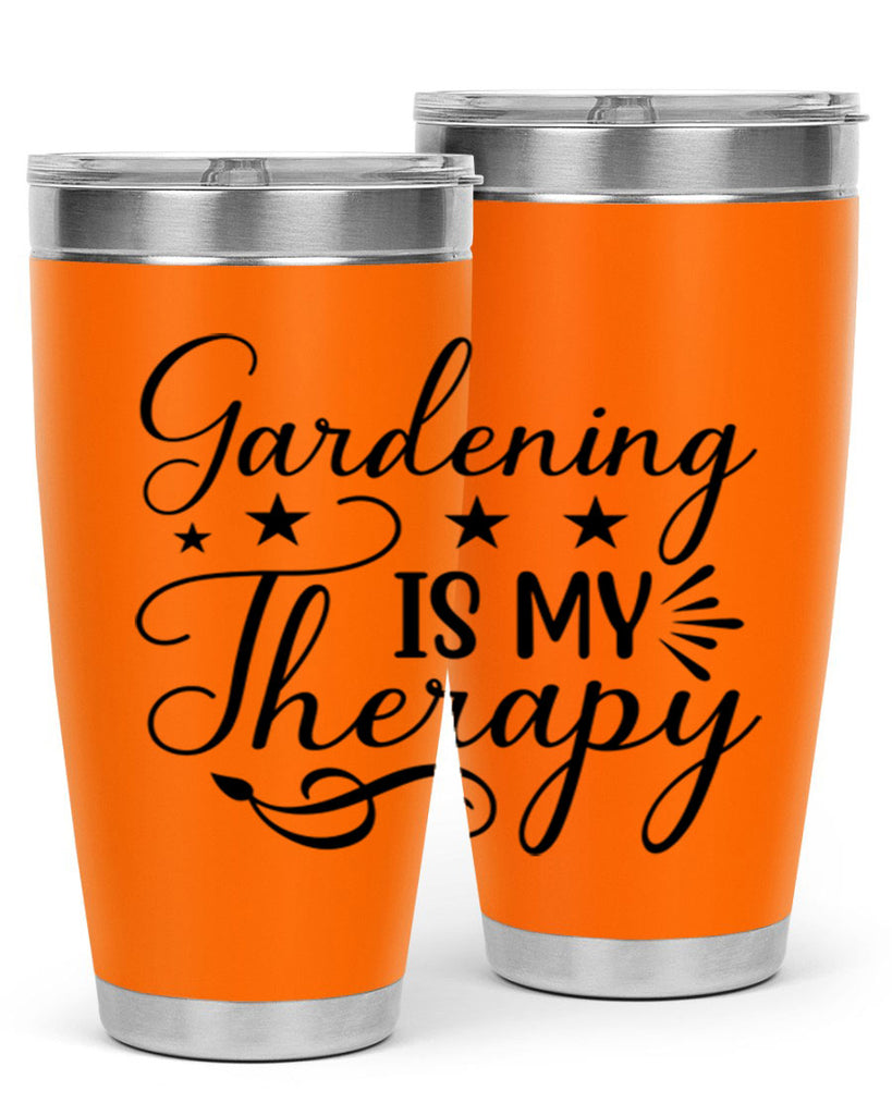 Gardening is My Therapy 145#- spring- Tumbler
