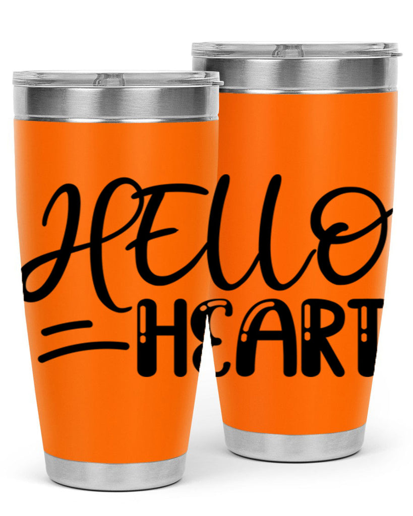 HELLO HEART  220#- spring- Tumbler