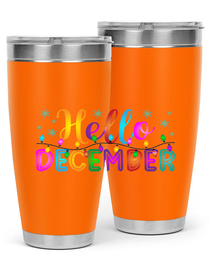 Hello December Winter 177#- winter- Tumbler