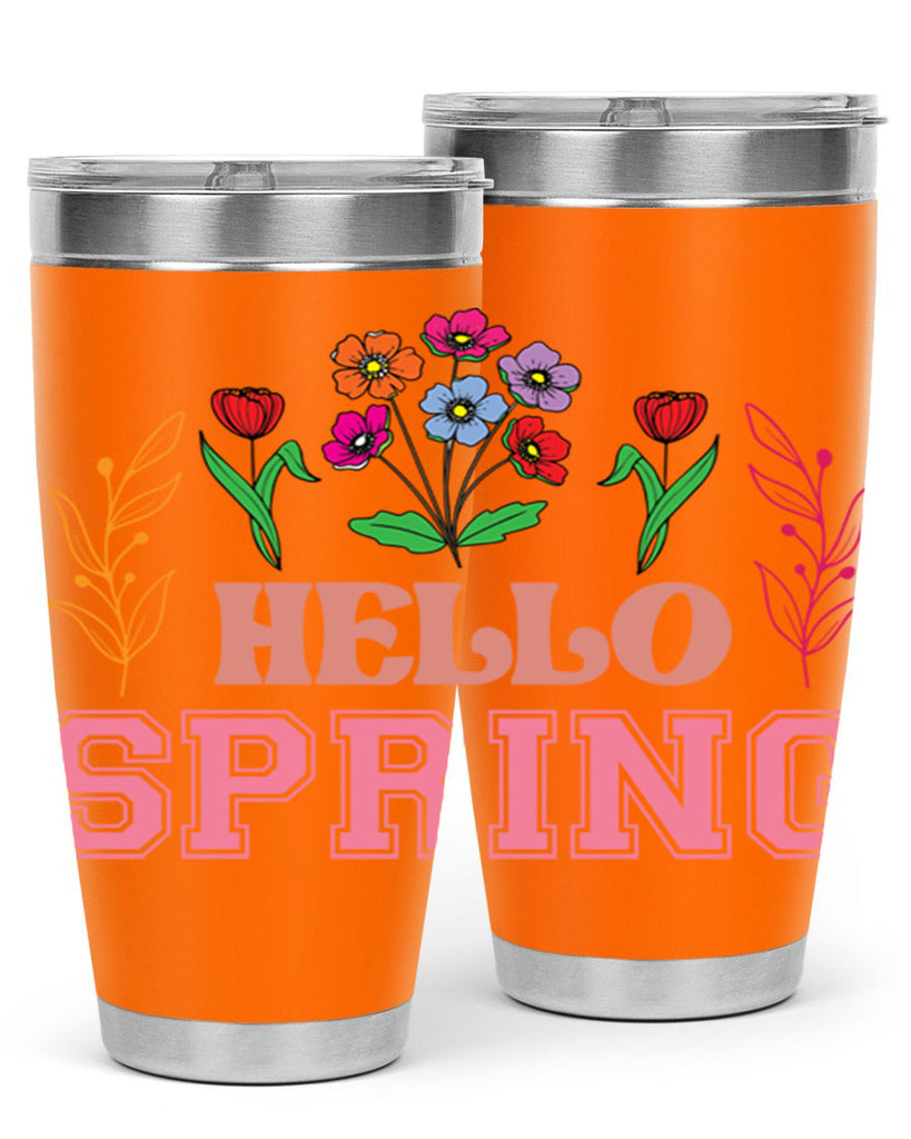 Hello Spring  234#- spring- Tumbler