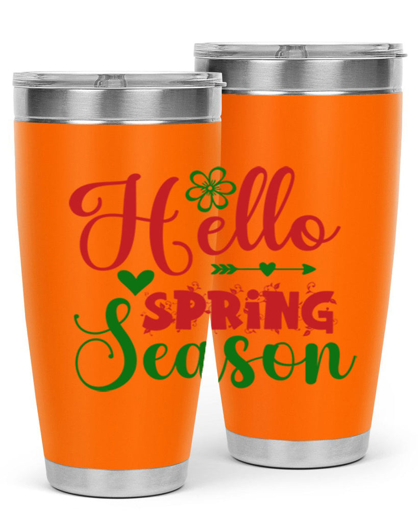 Hello Spring Season 224#- spring- Tumbler
