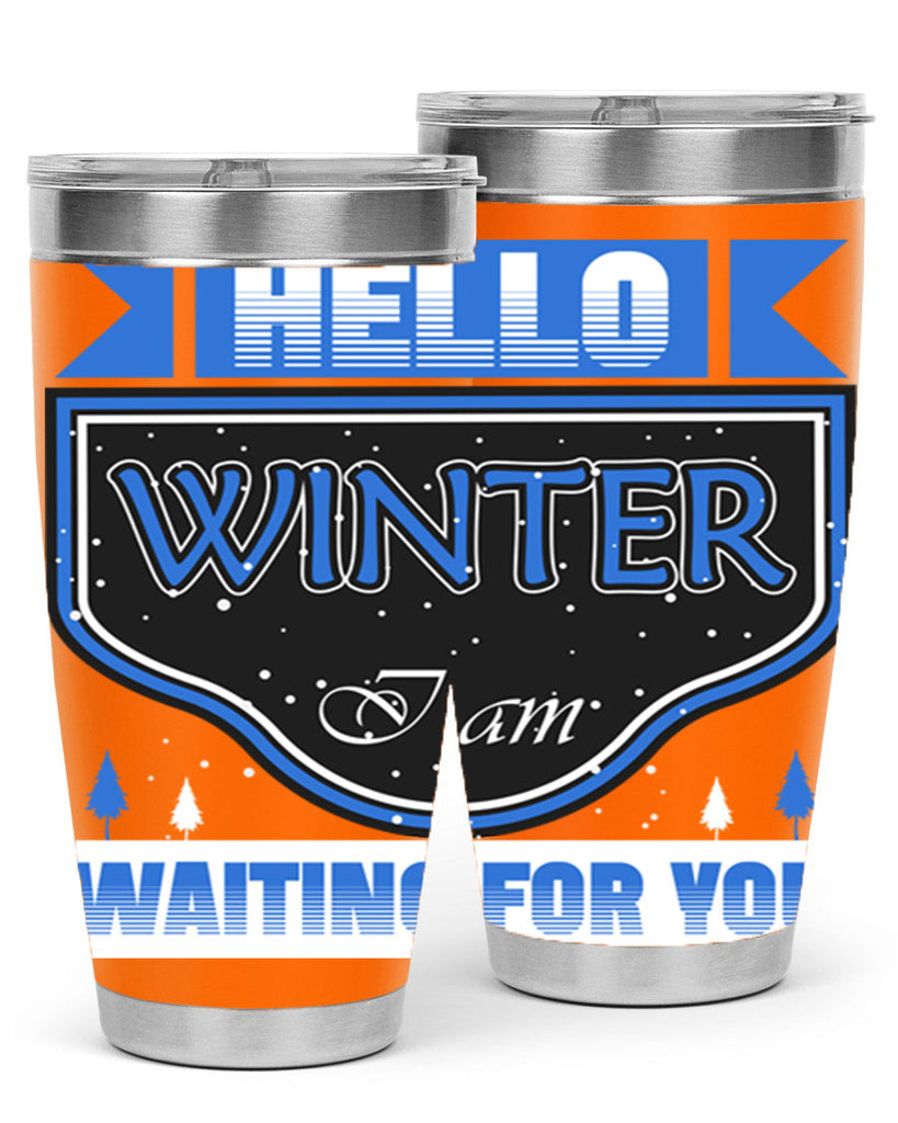 Hello Winter 164#- winter- Tumbler