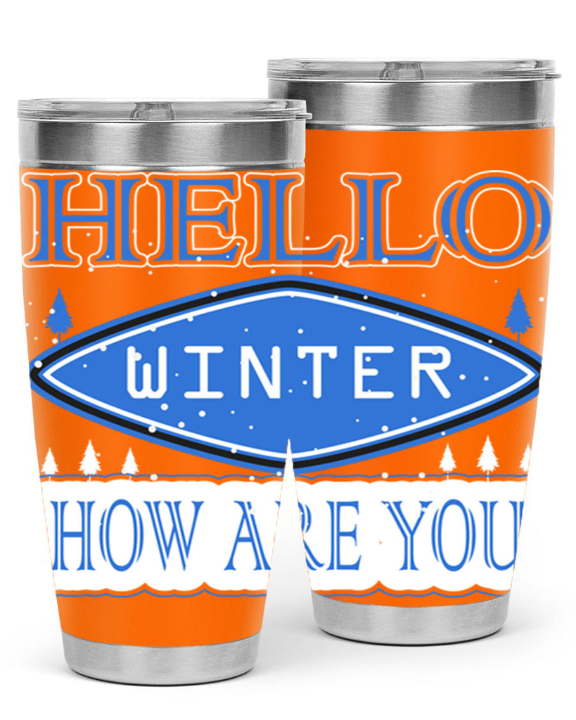 Hello Winter 165#- winter- Tumbler