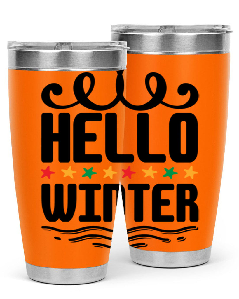 Hello Winter 185#- winter- Tumbler