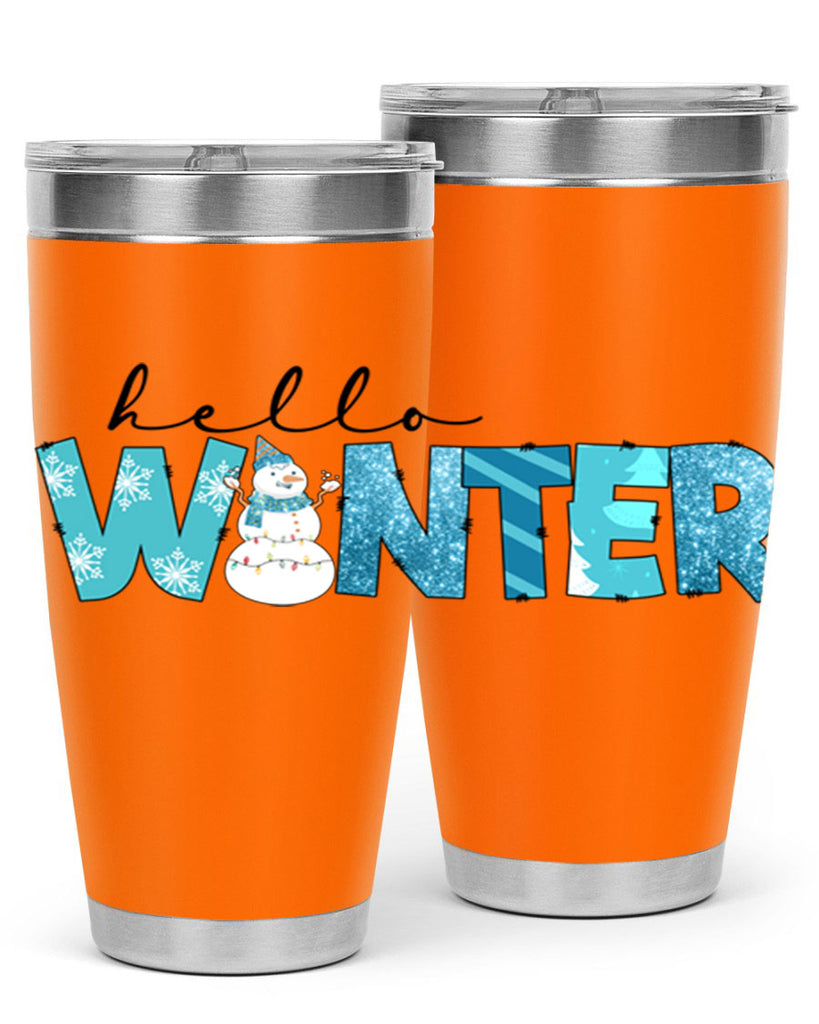 Hello Winter 188#- winter- Tumbler
