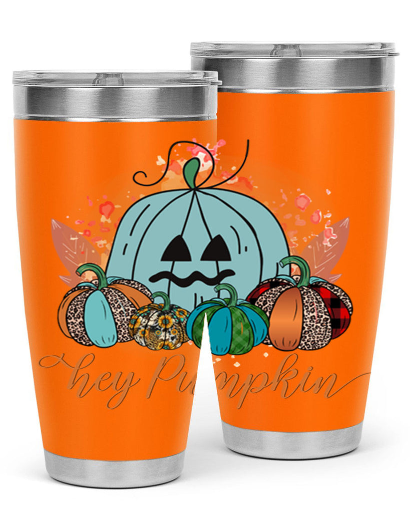 Hey Pumpkin 302#- fall- Tumbler