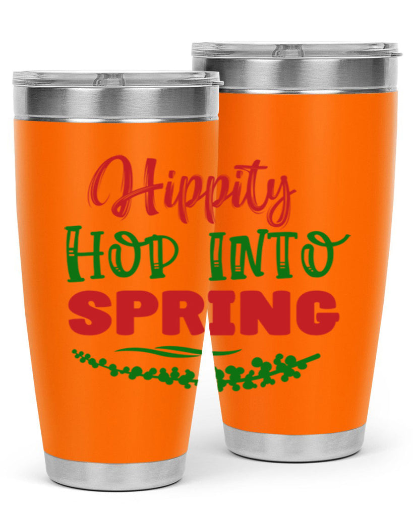 Hippity Hop into Spring 239#- spring- Tumbler