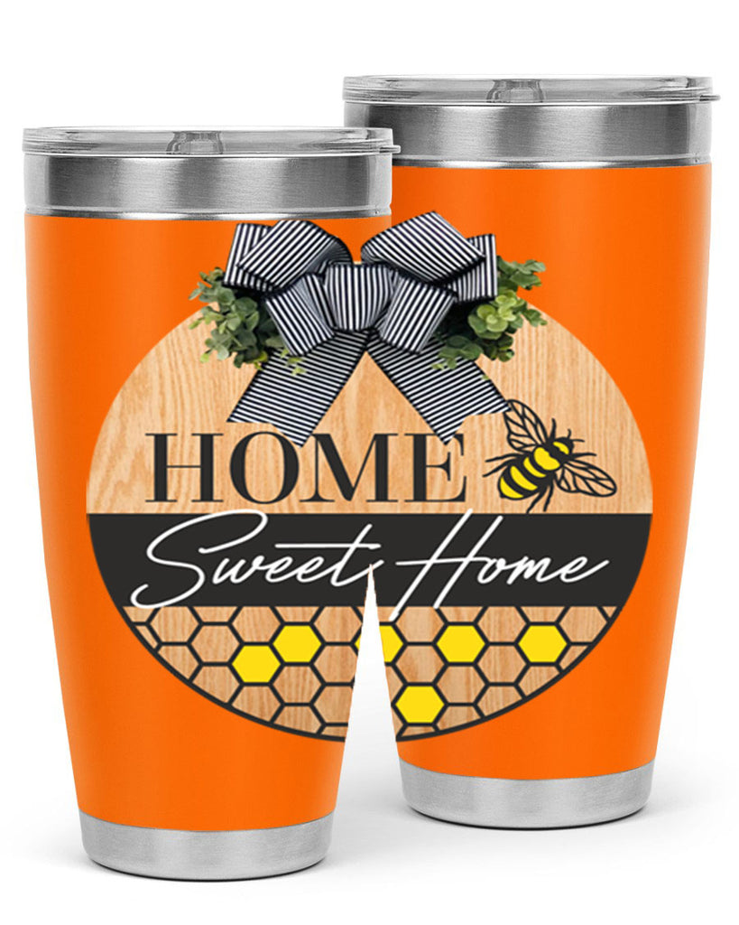 Home Sweet home bee and hive Mockup241#- spring- Tumbler