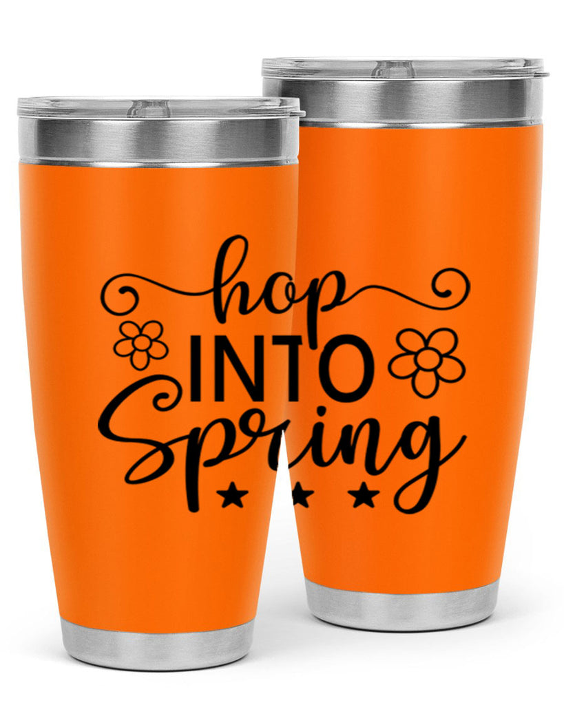 Hop into spring  252#- spring- Tumbler