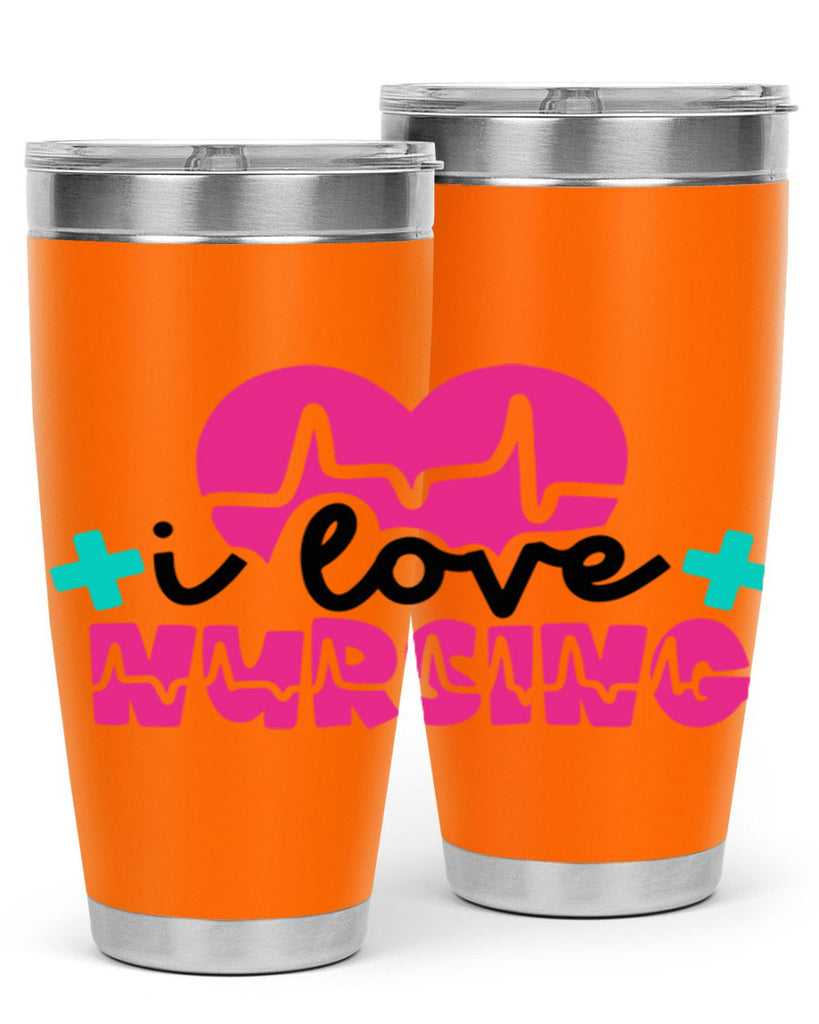 I Love Nursing Style Style 170#- nurse- tumbler