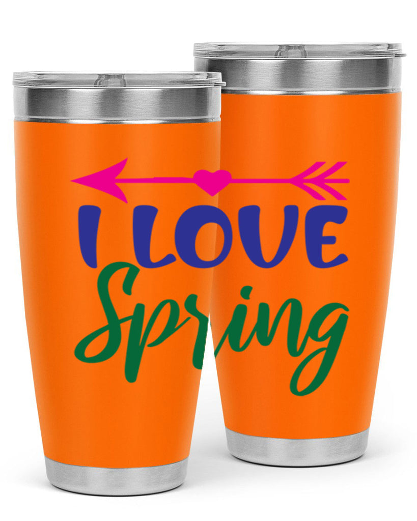 I Love Spring 272#- spring- Tumbler